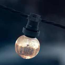 Portalámparas E27 para Guirnalda de Cable Plano IP44