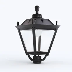 Poste de luz exterior "TOBIA" Fumagalli CCT - 30W - 8 opciones - E27