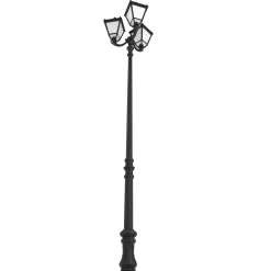 Poste de luz exterior Triple Farola 