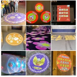 Proyector de logos LED GOBO 20W - Óptica 13° - Exterior - Rotativo