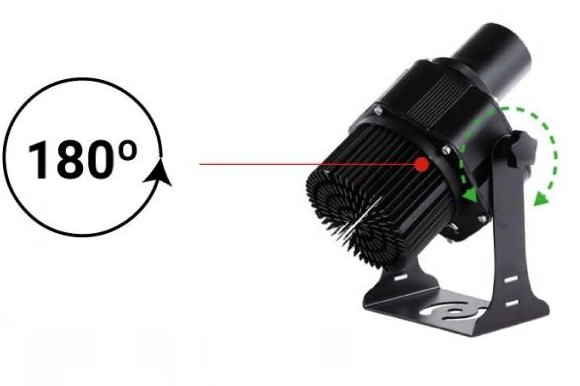 Proyector de logos LED GOBO 40W - Óptica 45° - Exterior - Rotativo