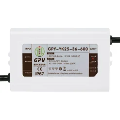 Proyector de logos LED GOBO 20W rotativo exterior - Óptica 20° - IP65