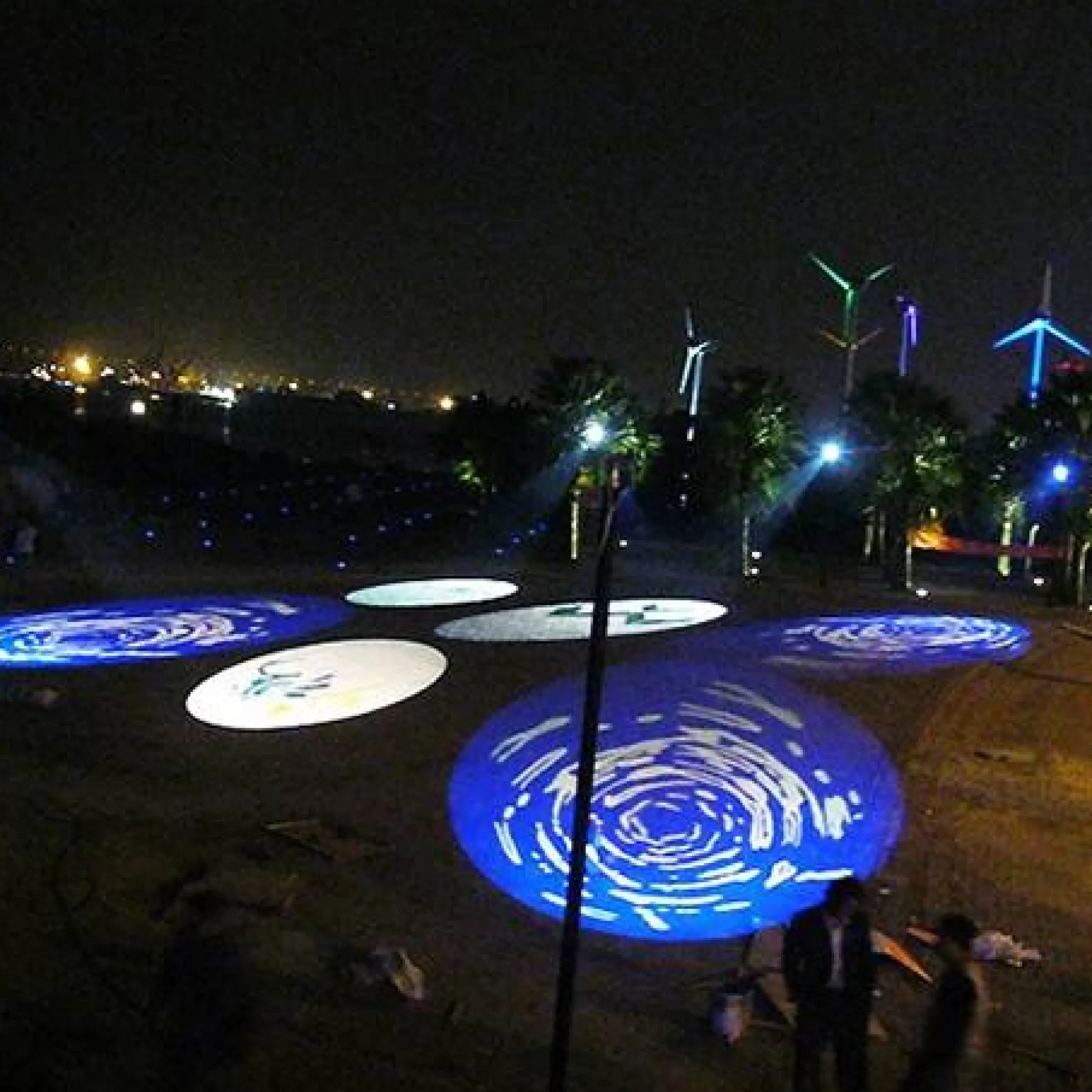 Proyector de logos LED GOBO 40W rotativo exterior - Óptica 20° - IP65