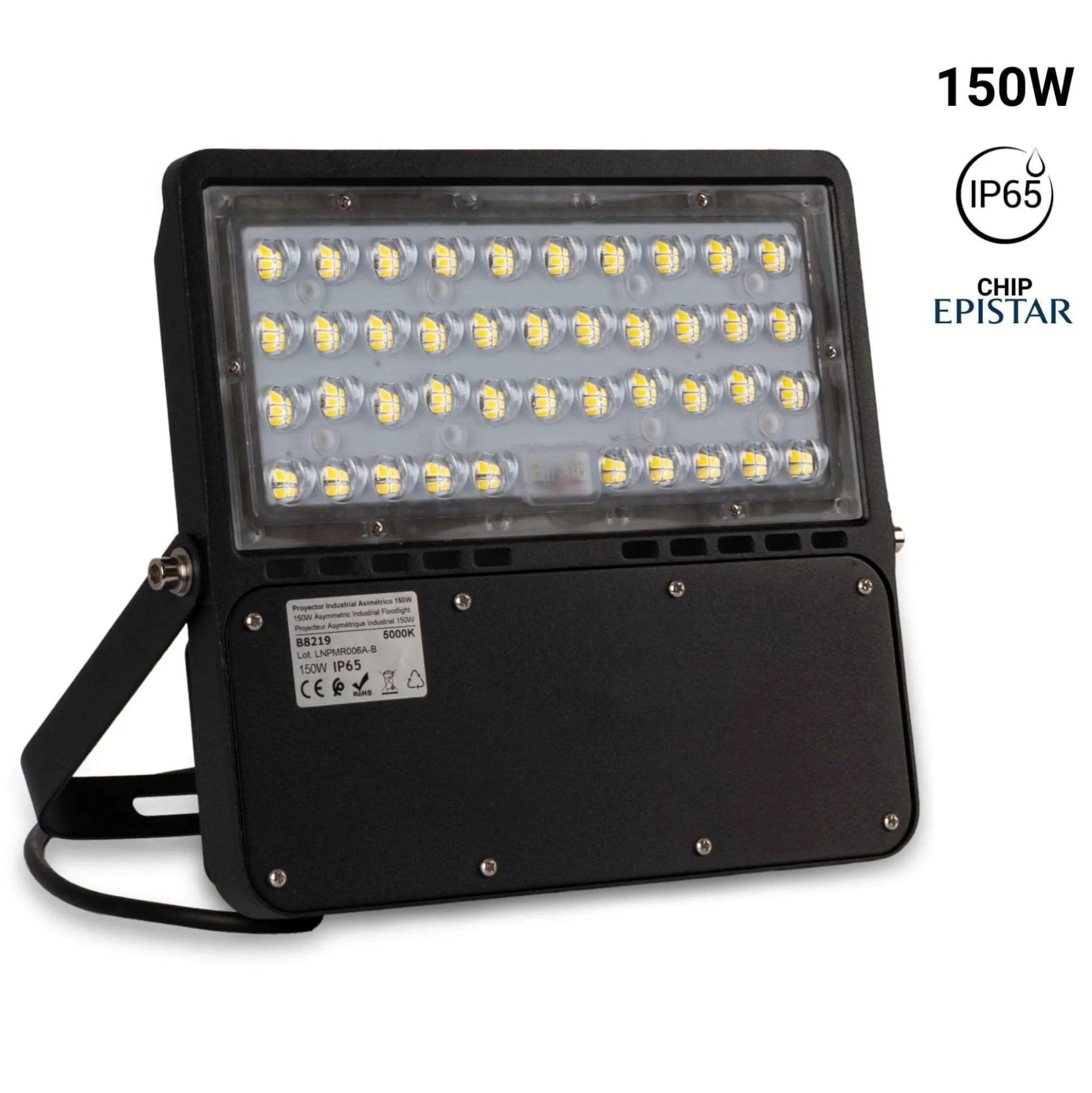 Proyector LED asimétrico exterior 150W - 18600 lm- IP65