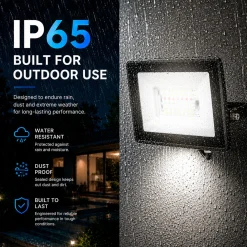 Proyector LED de exterior - RGBCW - 20W - mando a distancia IR - IP65