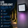 Proyector LED de exterior - RGBCW - 30W - mando a distancia IR - IP65