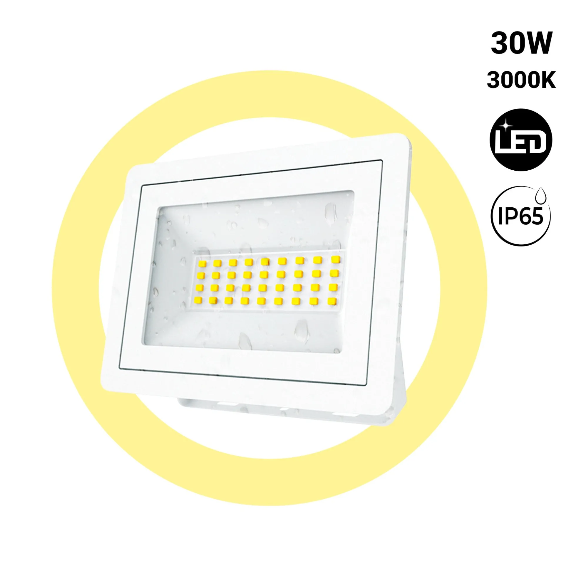 Proyector LED de exterior - Slim - 30W - 3200lm - IP65