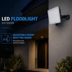 Proyector LED de exterior - 50W - 100 lm/W - Sensor Series - Negro - IP65
