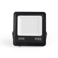 Proyector LED de exterior - 50W - Negro - IP65
