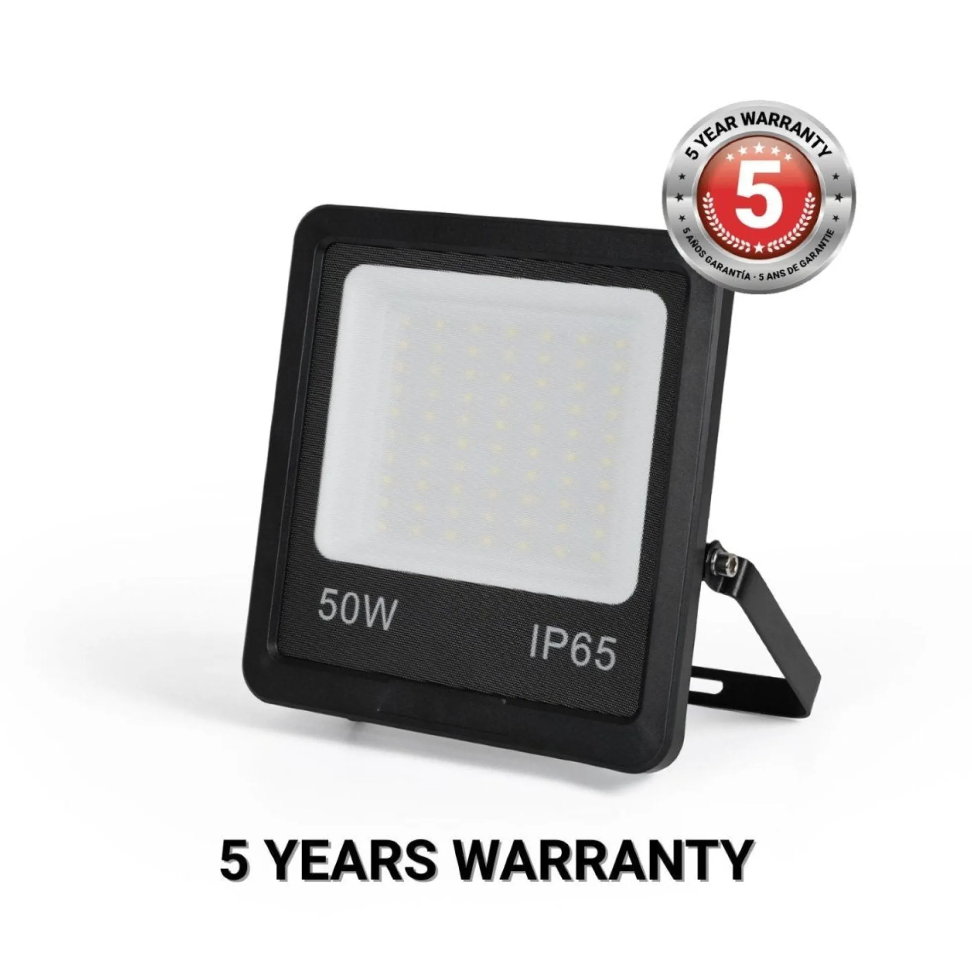 Proyector LED de exterior - 50W - Negro - IP65