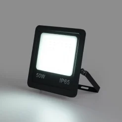 Proyector LED de exterior - 50W - Negro - IP65