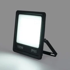 Proyector LED de exterior - 100W - Negro - IP65