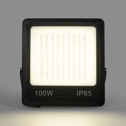 Proyector LED de exterior - 100W - Negro - IP65