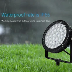 Proyector LED de jardín con pincho RGB+CCT - 25W - IP66 - RF/WiFi - Mi-Light