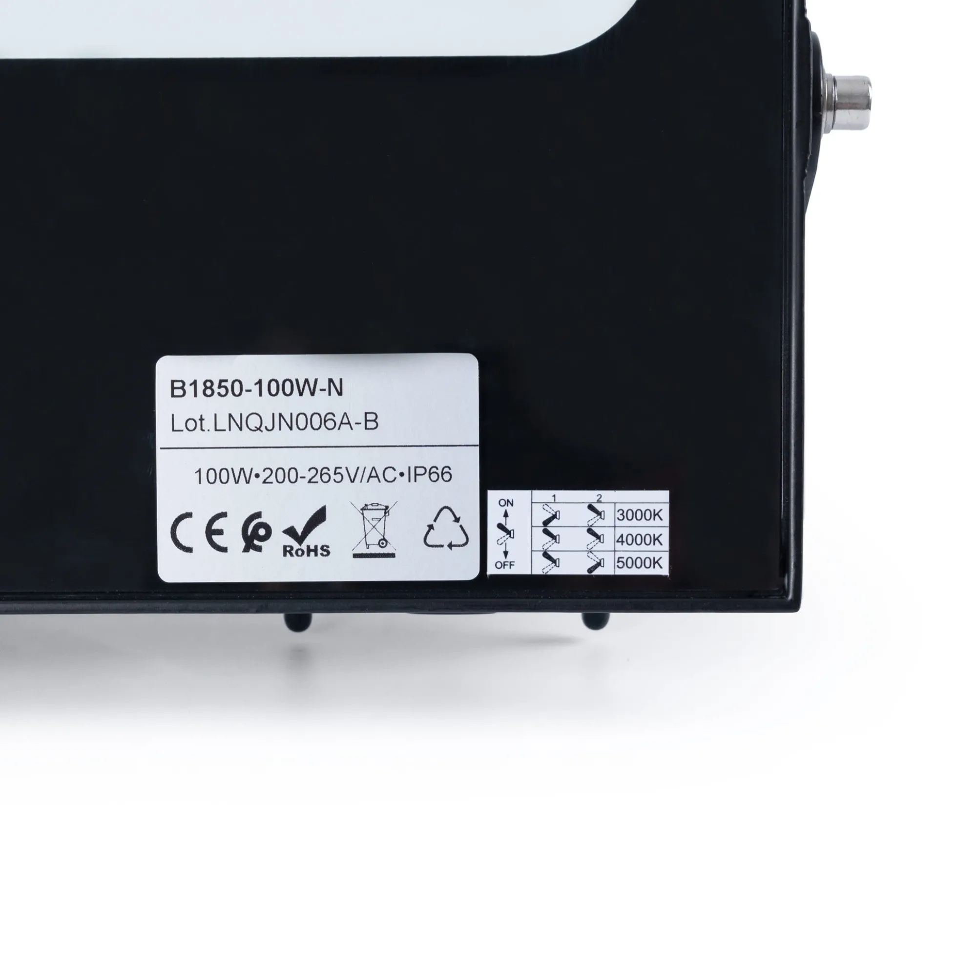 Proyector LED exterior 100W CCT - Serie "PRO" - 110lm/W - IP66