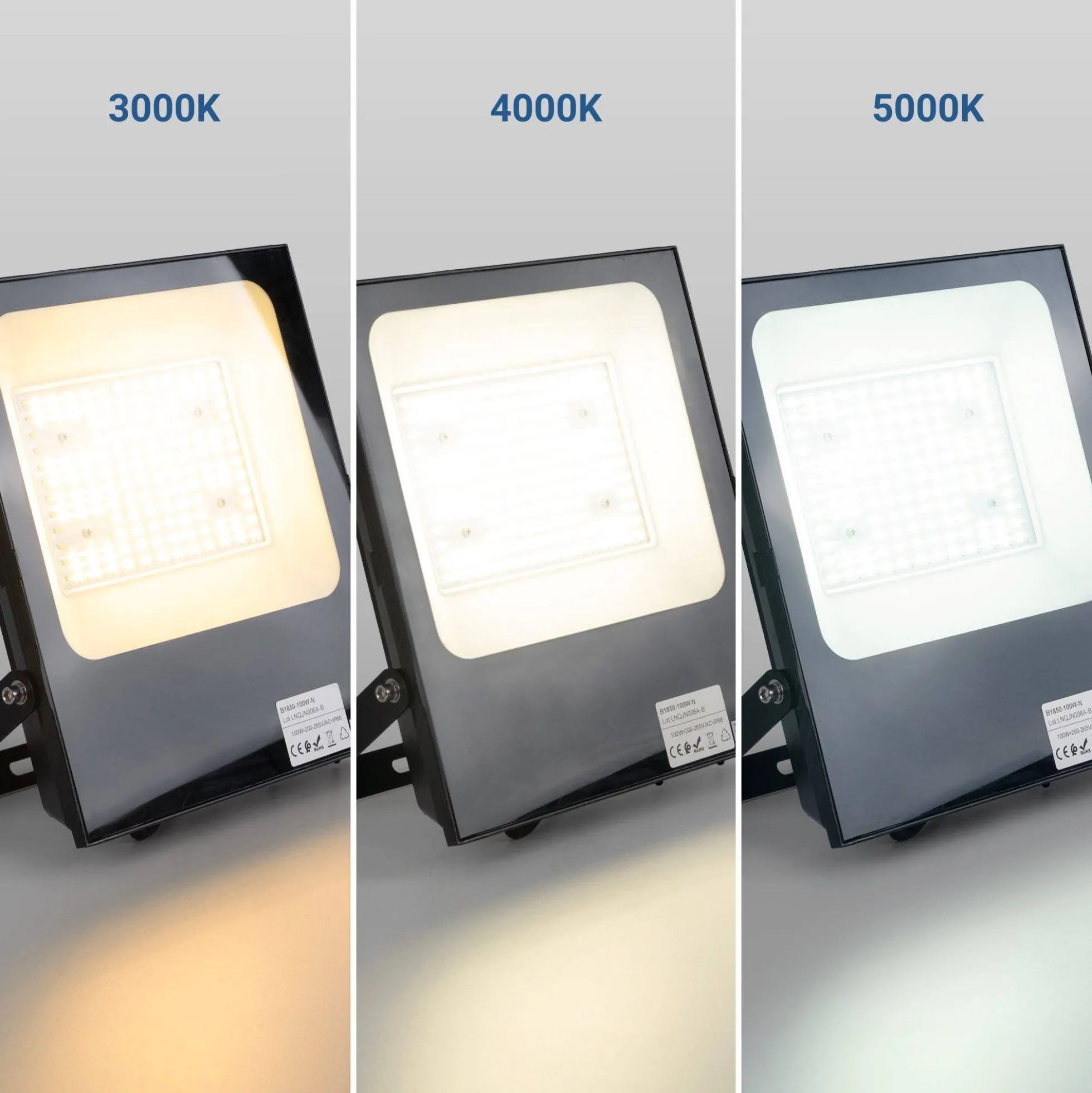 Proyector LED exterior 100W CCT - Serie "PRO" - 110lm/W - IP66