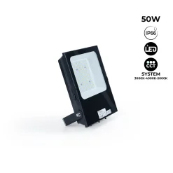 Proyector LED exterior 50W CCT - Serie 