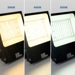 Proyector LED exterior 200W CCT - Serie 