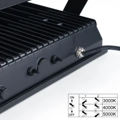 Proyector LED exterior 200W CCT - Serie 