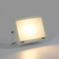 Proyector LED exterior 30W - 95lm/W - IP65 - Blanco