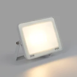 Proyector LED exterior 30W - 95lm/W - IP65 - Blanco