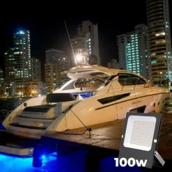 Proyector LED exterior 100W - 12-24V DC - 120º - IP66
