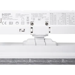 Proyector LED lineal orientable para carril trifásico 40W - CCT - CRI90 - Driver KGP