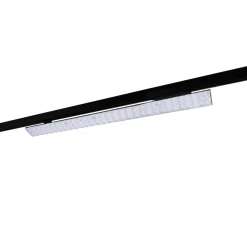 Proyector LED lineal orientable para carril trifásico 40W - CCT - CRI90 - Driver KGP