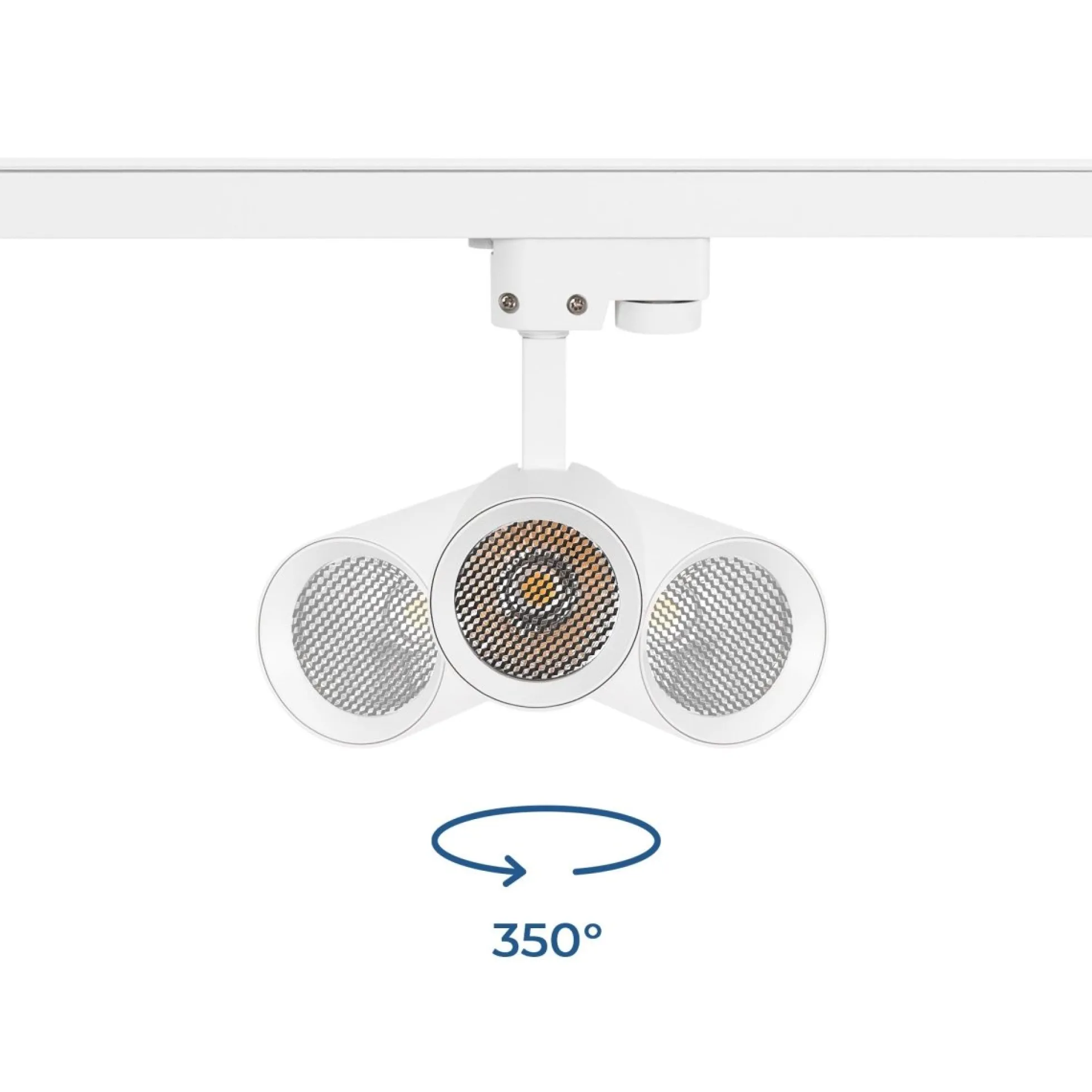 Proyector LED para carril monofásico - CCT - 15W - CRI 90 - Driver KGP