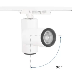 Proyector LED para carril Monofasico 35W CCT - ZOOM 20º- 60º - CRI 90