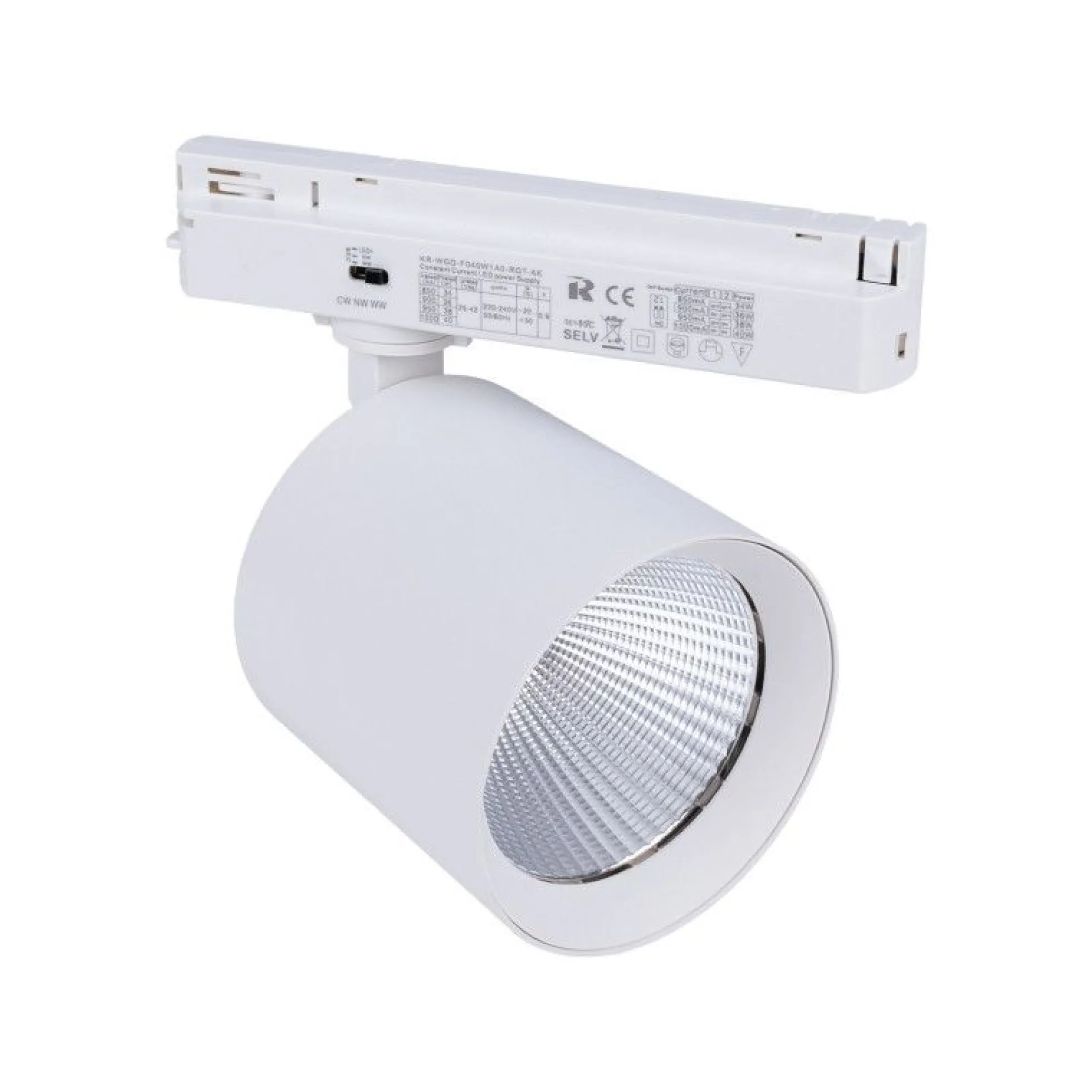 Proyector LED para carril monofásico 40W - Panaderías
