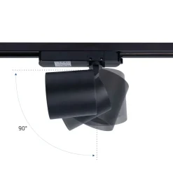 Proyector LED para carril monofásico 40W - Panaderías
