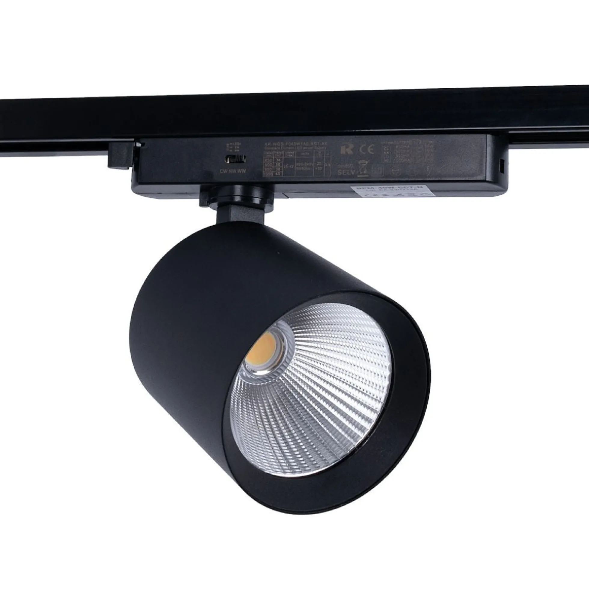 Proyector LED para carril monofásico 40W - Fruterías y verdulerías