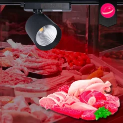 Proyector LED para carril monofásico 40W - Carnicerías