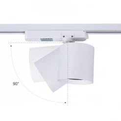 Proyector LED para carril monofásico 40W - Carnicerías