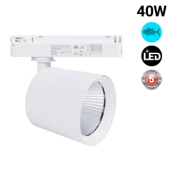 Proyector LED para carril monofásico 40W - Pescados y Mariscos