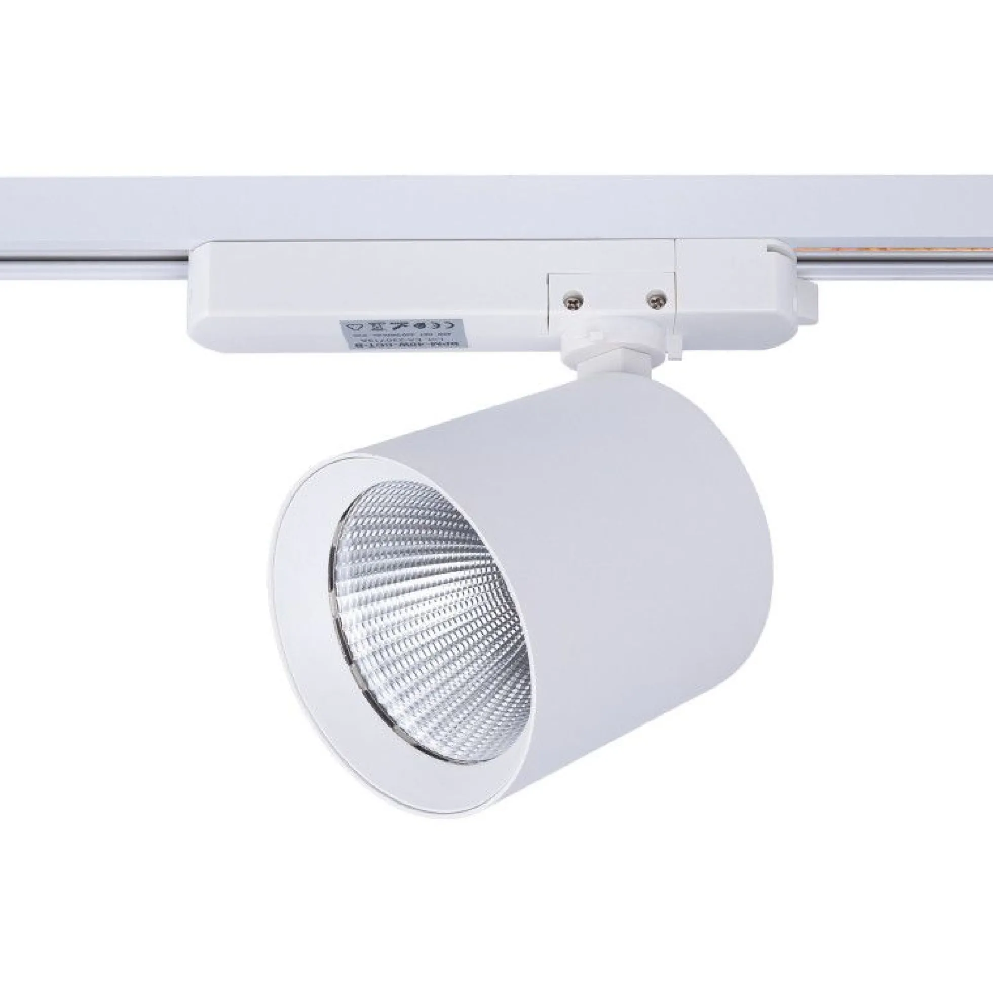 Proyector LED para carril monofásico 40W - Moda y retail