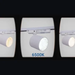 Proyector LED para carril monofásico CCT - 40W - CRI 90