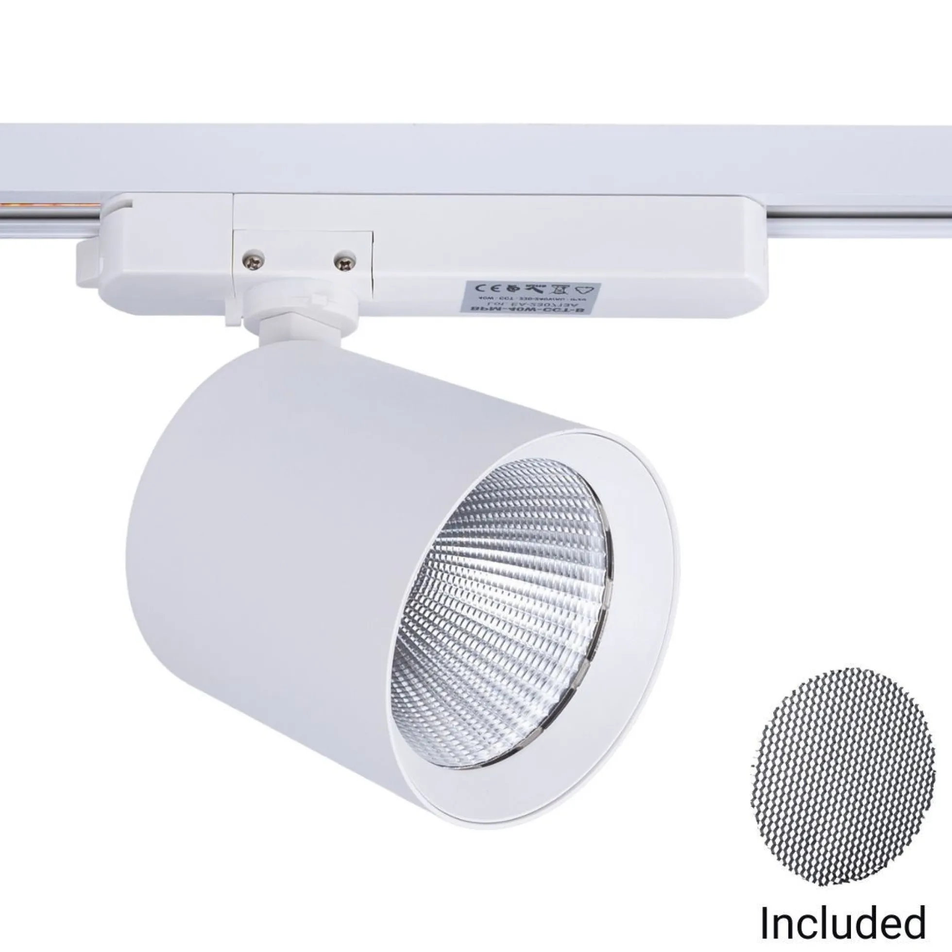 Proyector LED para carril monofásico CCT - 40W - CRI 90