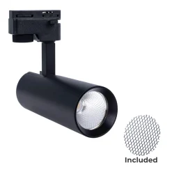 Proyector LED para carril monofásico CCT - 10W - CRI 90 - Driver KGP