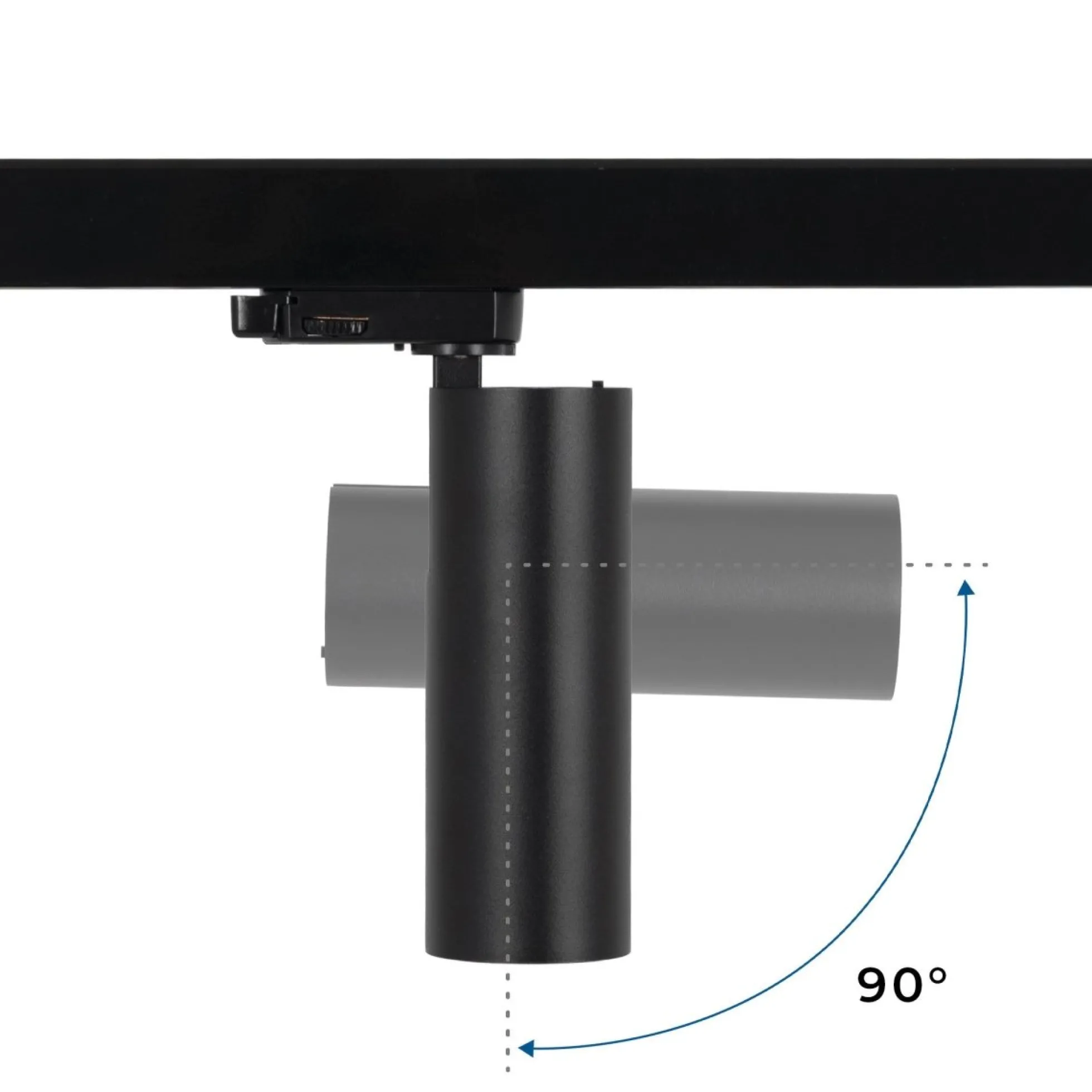 Proyector LED para carril trifásico - 10W - CCT - CRI90 - 860 lm