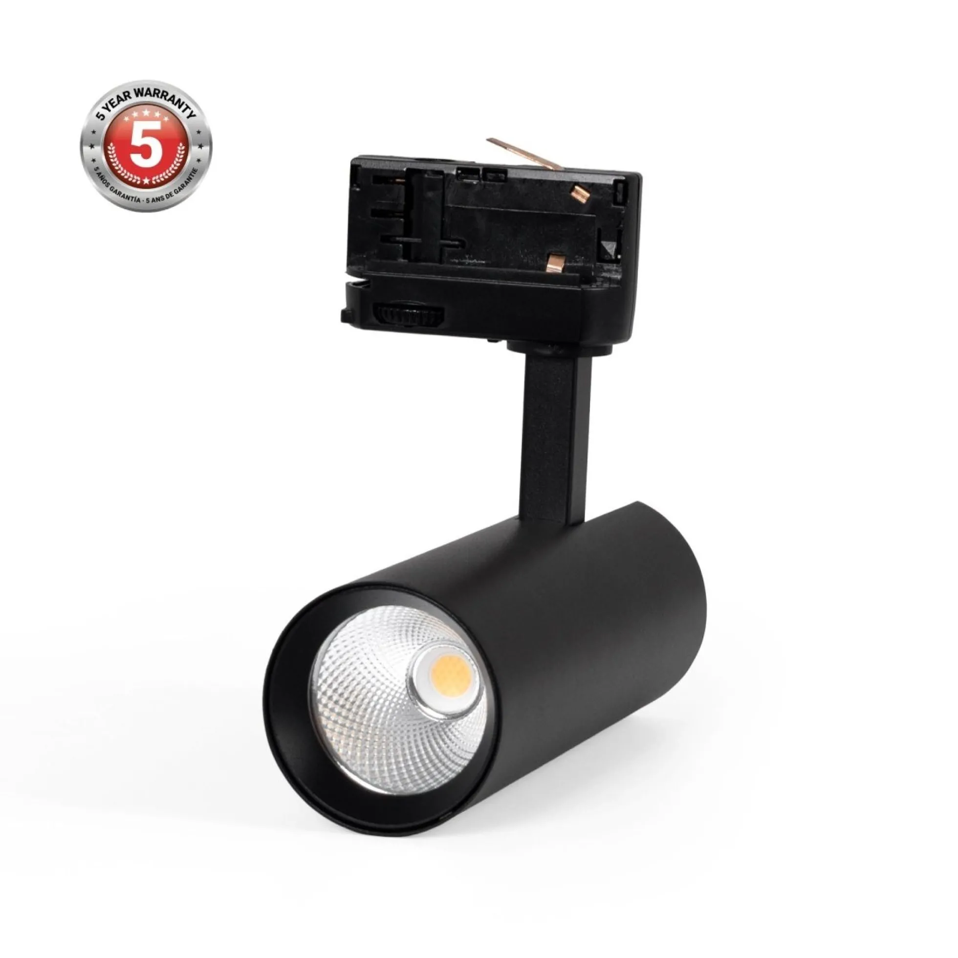 Proyector LED para carril trifásico - 10W - CCT - CRI90 - 860 lm