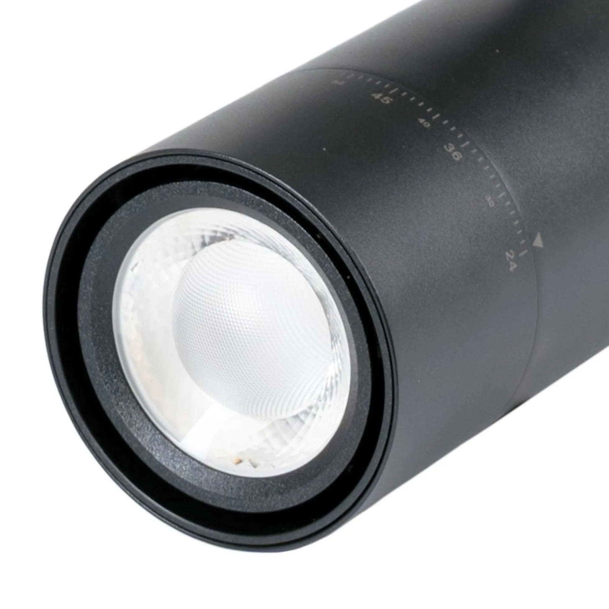 Proyector LED para carril trifásico - Potencia ajustable + ZOOM: 25W/30W/35W - CCT