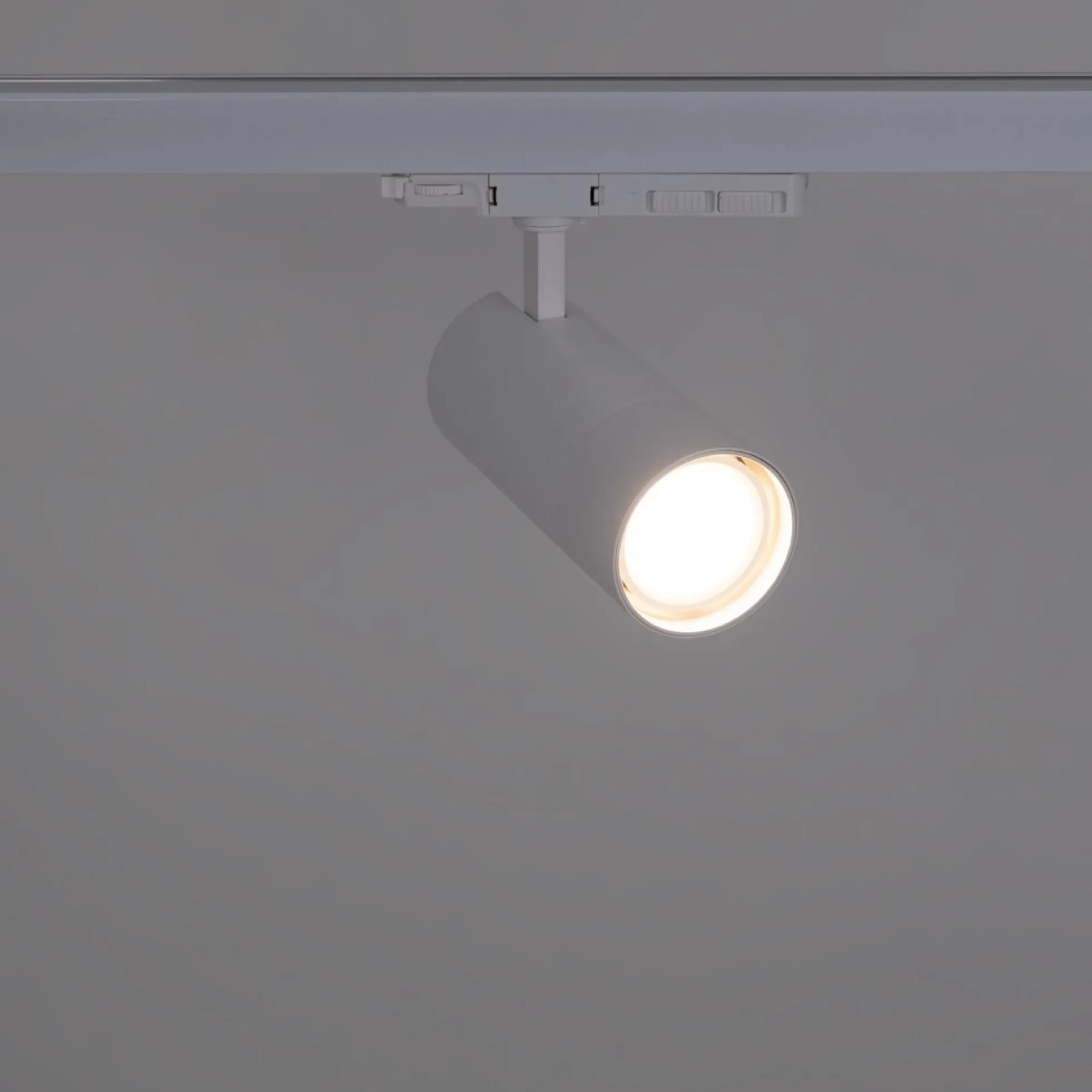 Proyector LED para carril trifásico - Potencia ajustable + ZOOM: 25W/30W/35W - CCT