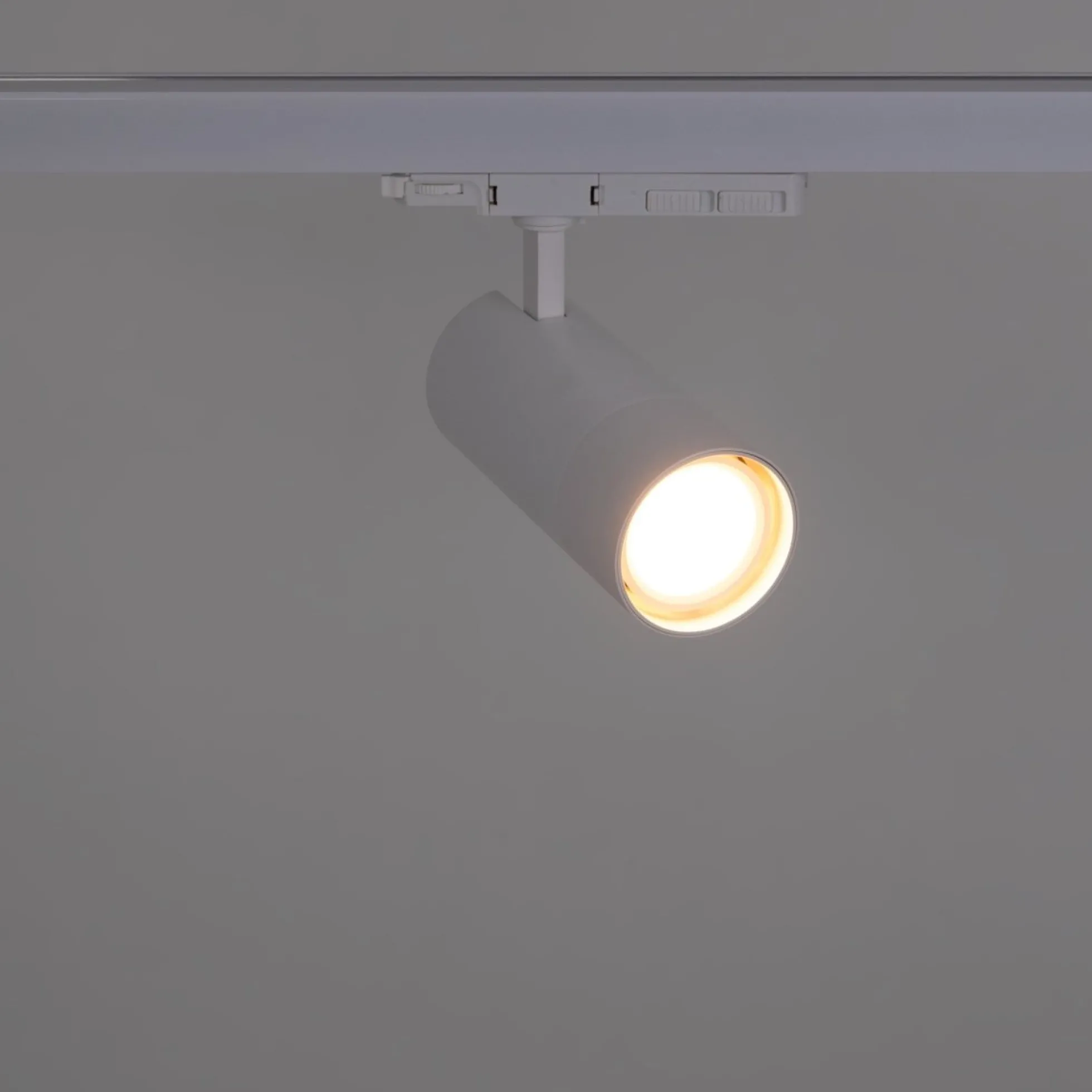 Proyector LED para carril trifásico - Potencia ajustable + ZOOM: 25W/30W/35W - CCT
