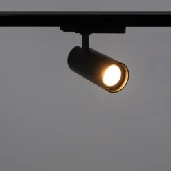Proyector LED para carril trifásico - Potencia ajustable + ZOOM: 25W/30W/35W - CCT
