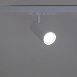Proyector LED para carril trifásico - Potencia ajustable + ZOOM: 25W/30W/35W - CCT