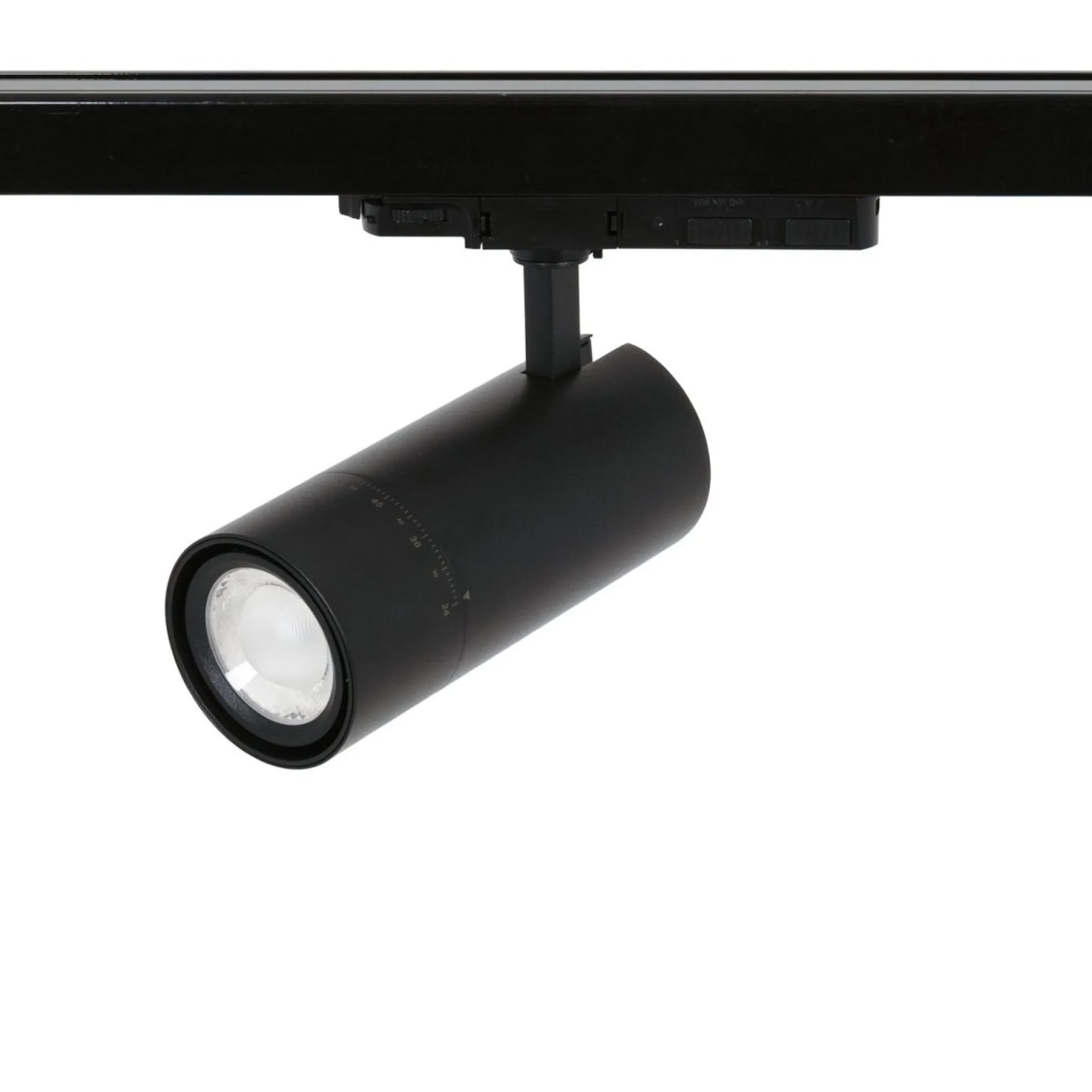 Proyector LED para carril trifásico - Potencia ajustable + ZOOM: 25W/30W/35W - CCT