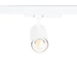 Proyector LED para carril trifásico - Potencia ajustable + ZOOM: 25W/30W/35W - CCT
