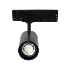 Proyector LED para carril trifásico - Potencia ajustable + ZOOM: 15W/20W/25W - CCT